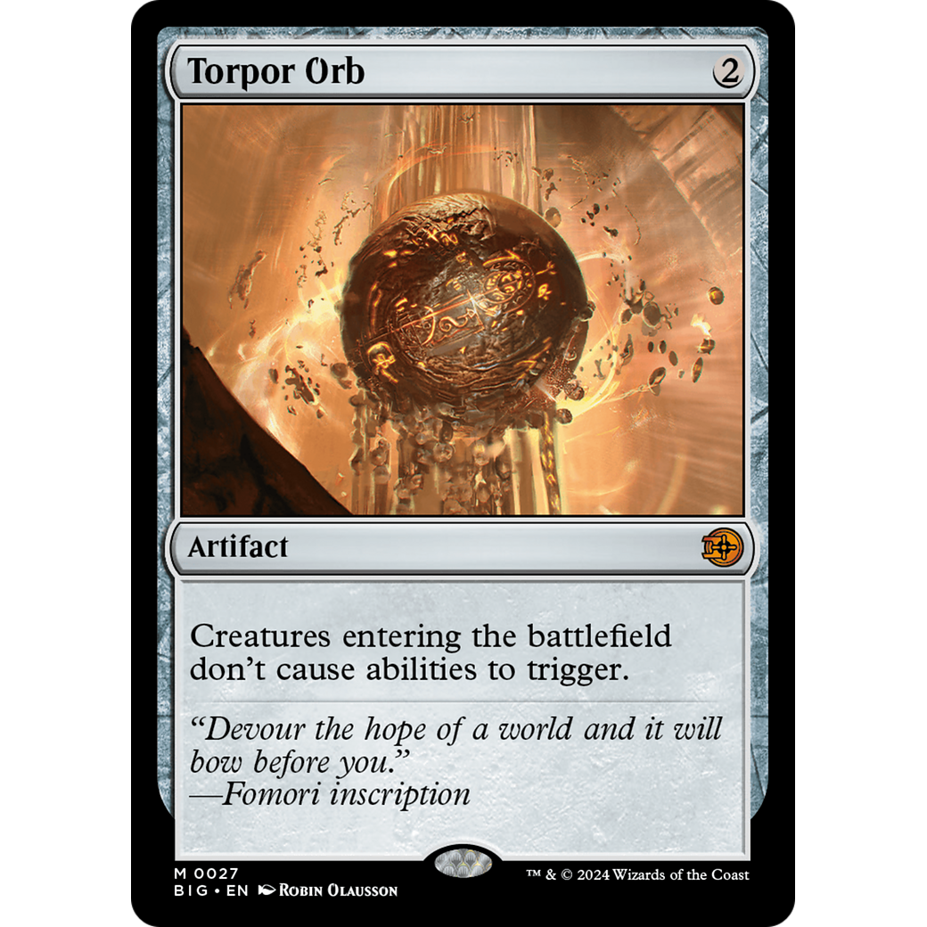 Torpor Orb (BIG-027) - The Big Score Foil