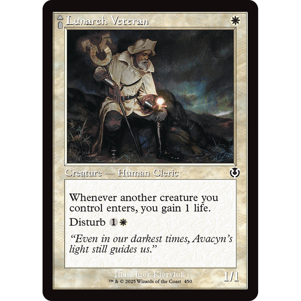 Lunarch Veteran // Luminous Phantom (INR-450) - Innistrad Remastered