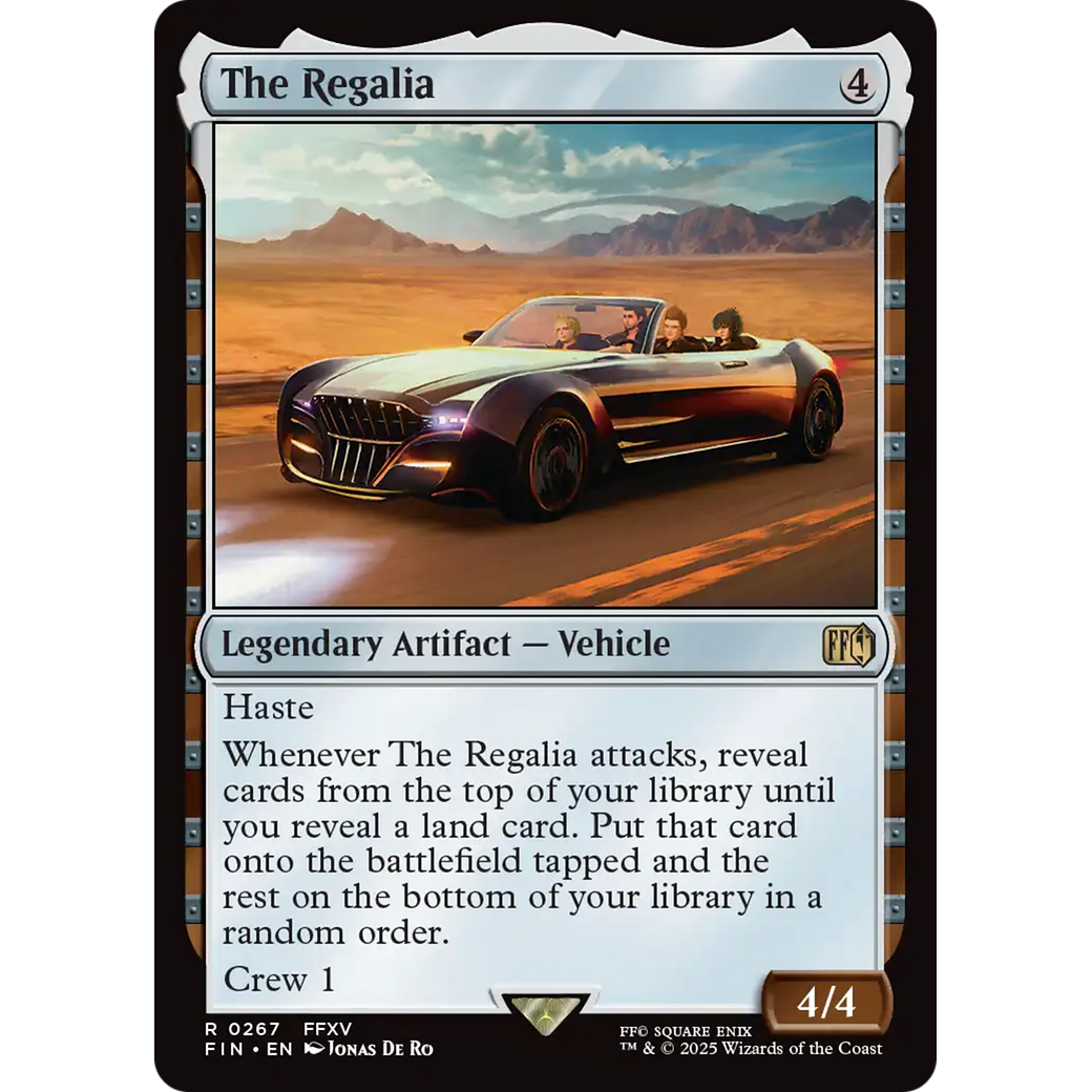 The Regalia (FIN-267) - FINAL FANTASY Foil