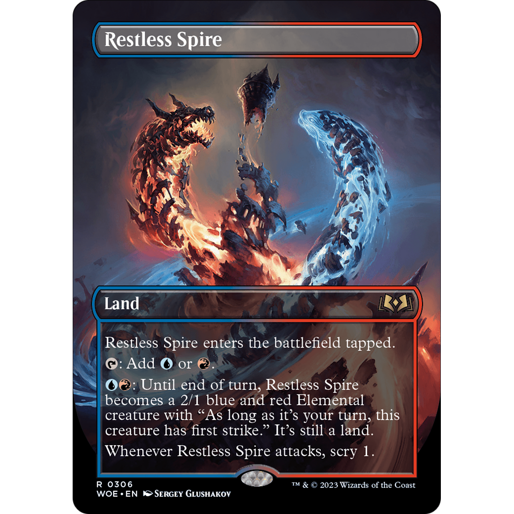 Restless Spire (WOE-306) - Wilds of Eldraine (Borderless)