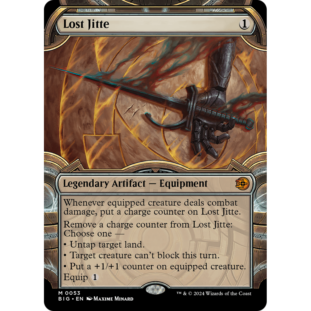 Lost Jitte (Showcase) (BIG-053) - The Big Score: (Showcase) Foil
