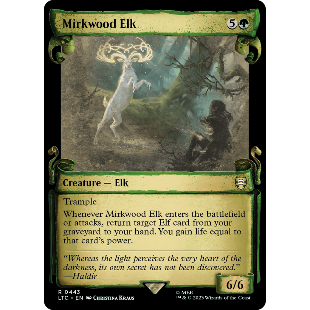 Mirkwood Elk (LTC-443) - Tales of Middle-earth Commander: (Showcase)
