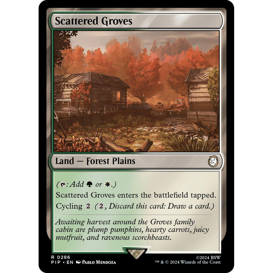 Scattered Groves (PIP-286) - Fallout Foil