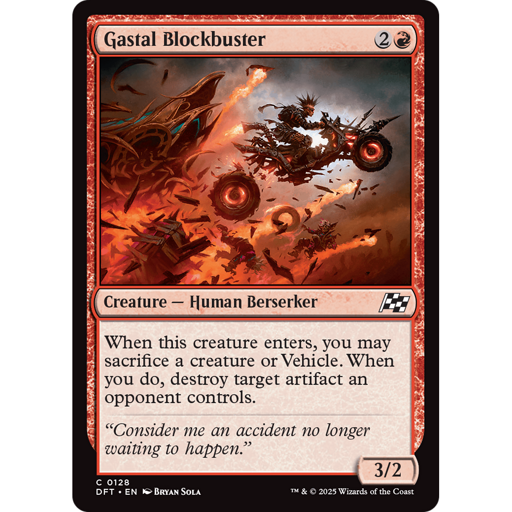 Gastal Blockbuster (DFT-128) - Aetherdrift