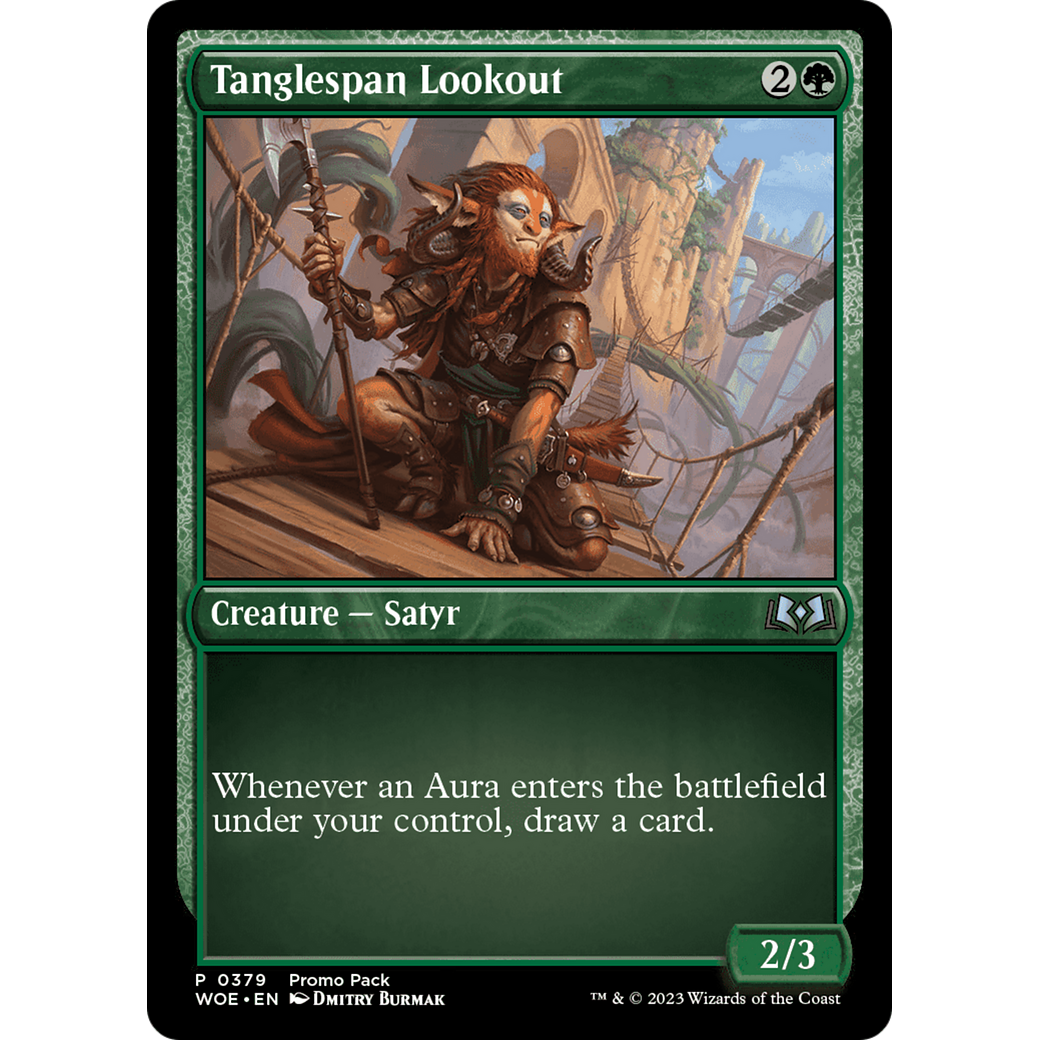 Tanglespan Lookout (PPWOE-379) - Wilds of Eldraine Foil