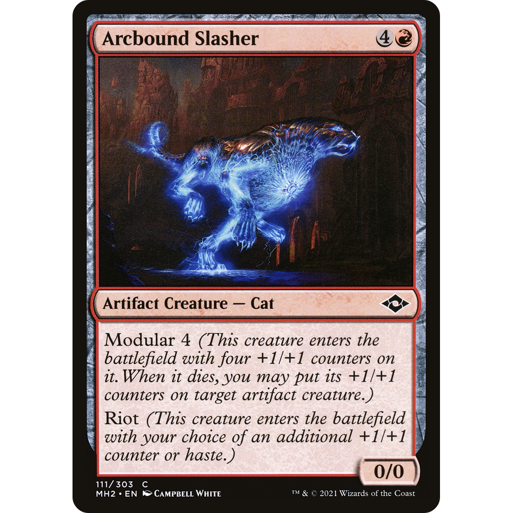 Arcbound Slasher (MH2-111) - Modern Horizons 2 Foil