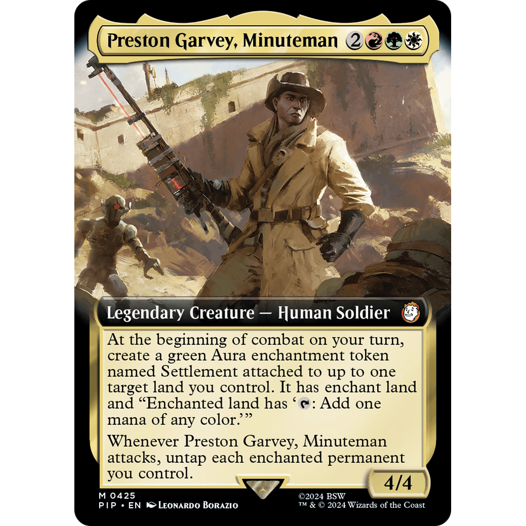Preston Garvey, Minuteman (PIP-425) - Fallout: (Extended Art) Foil