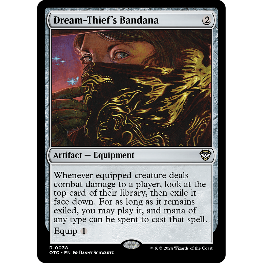 Dream-Thief's Bandana (OTC-038) - Outlaws of Thunder Junction Commander