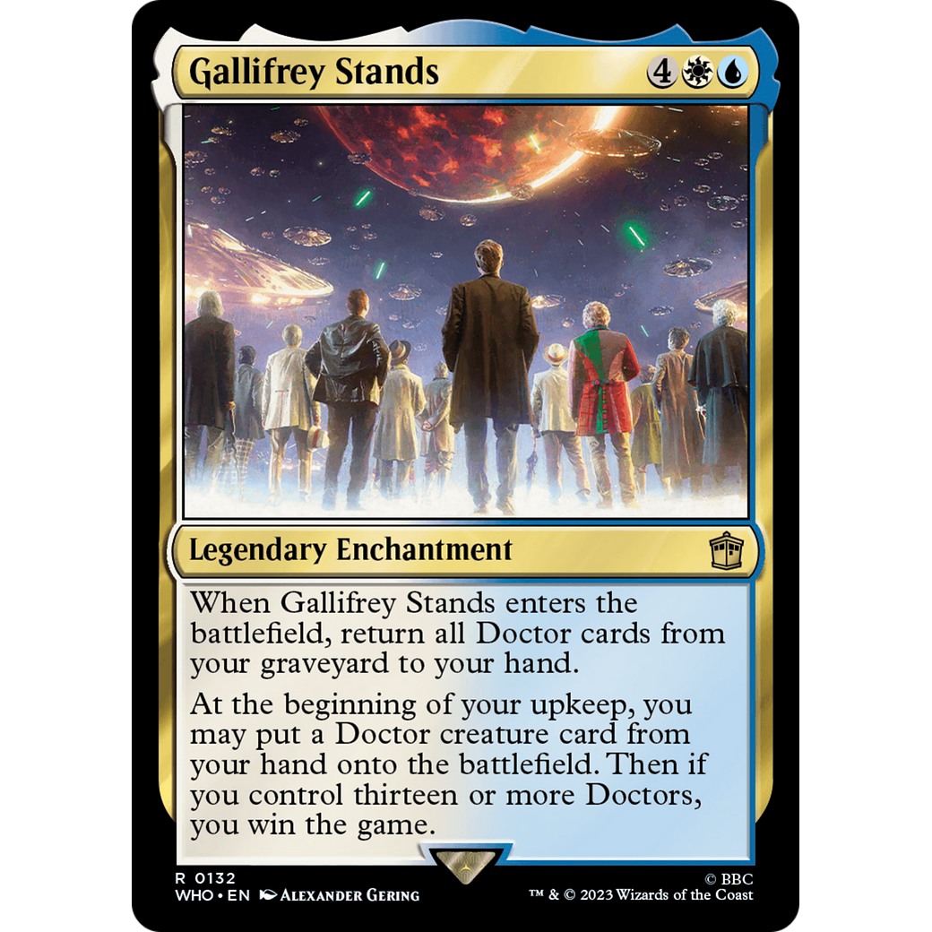 Gallifrey Stands (WHO-132) - Doctor Who
