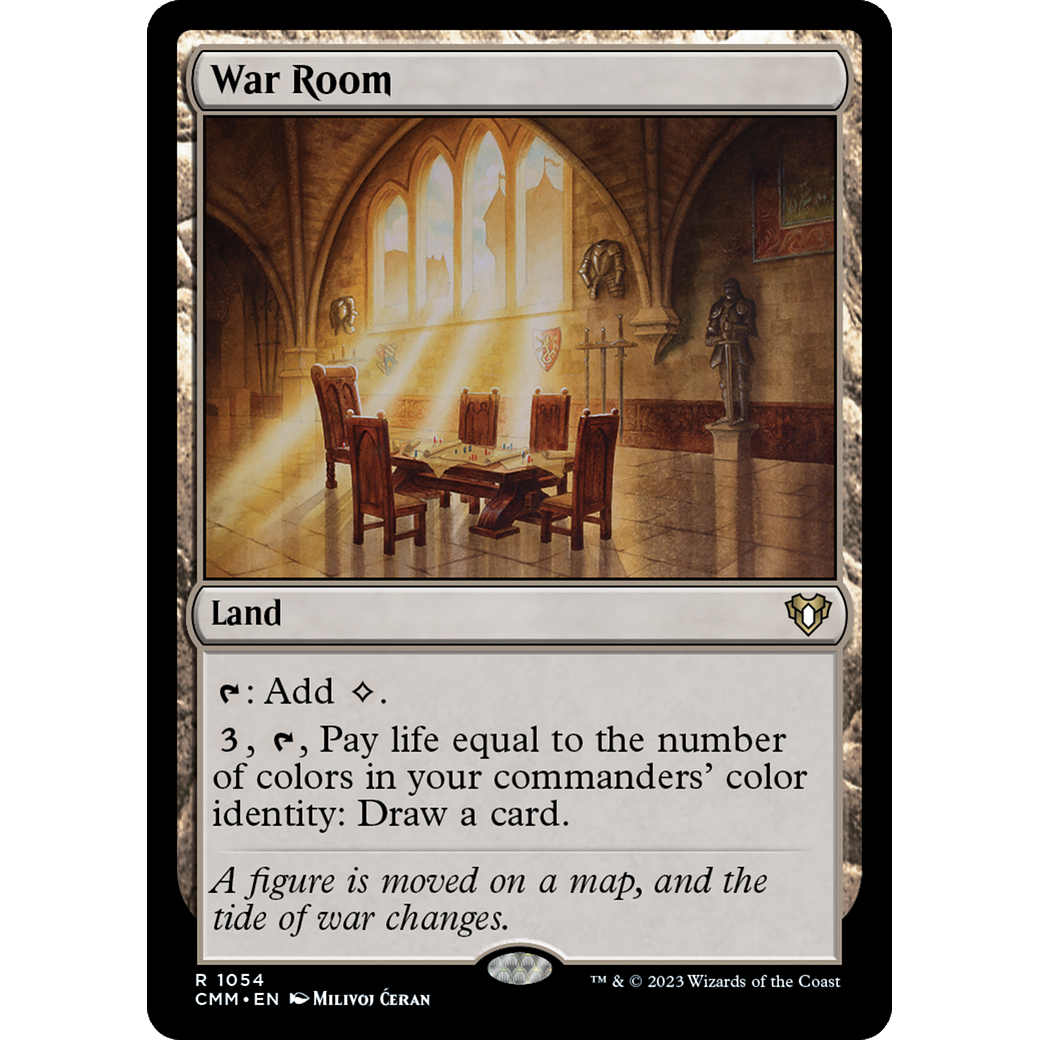 War Room (CMM-1054) - Commander Masters