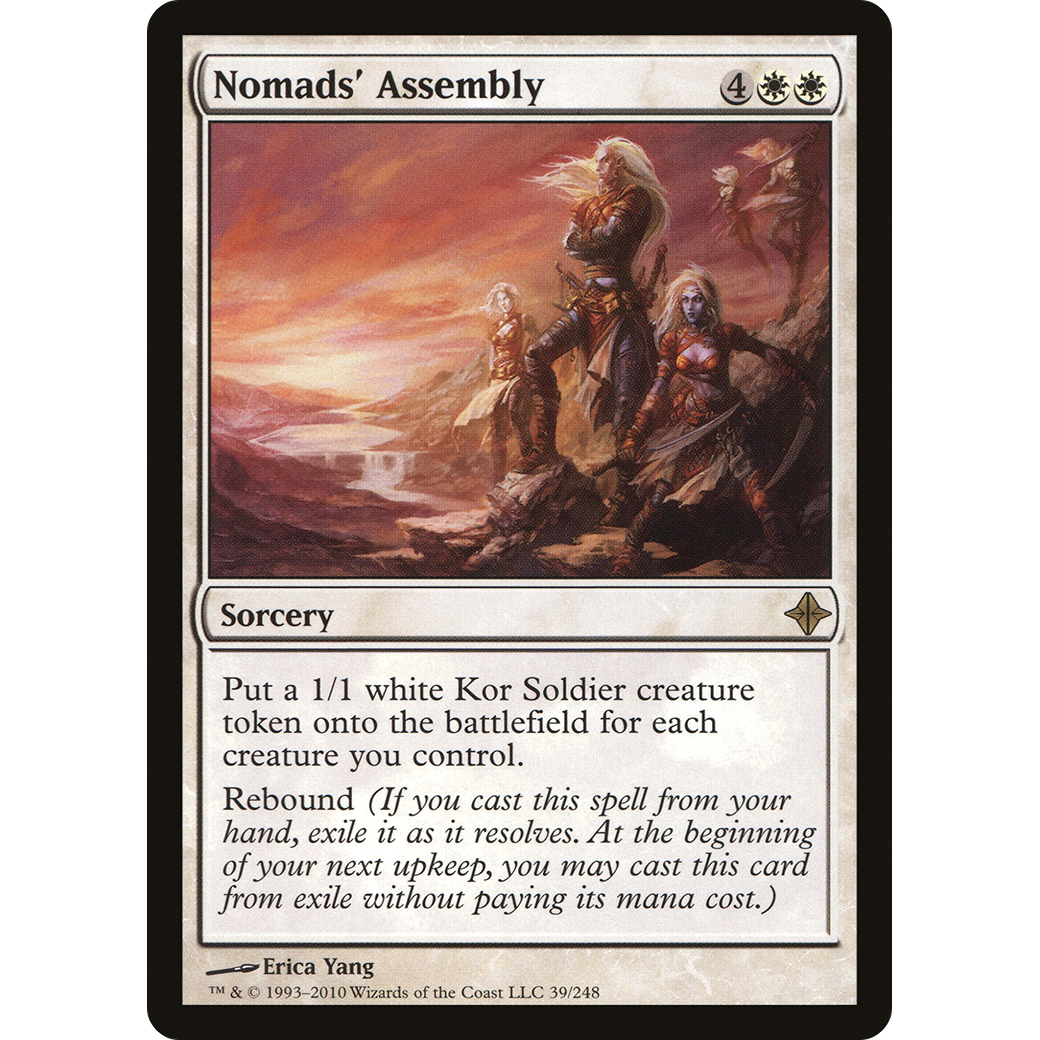 Nomads' Assembly (ROE-039) - Rise of the Eldrazi Foil