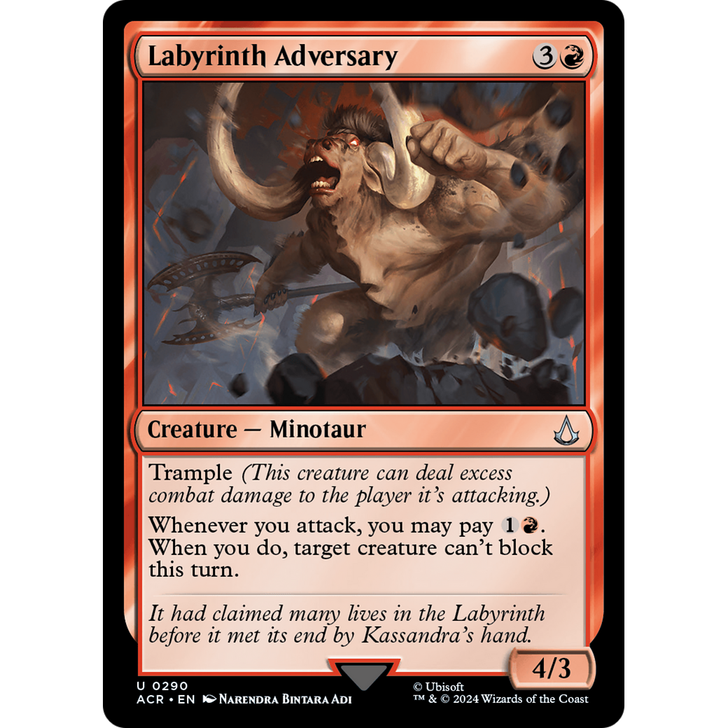 Labyrinth Adversary (ACR-290) - Assassin's Creed