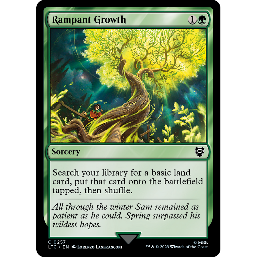 Rampant Growth (LTC-257) - Tales of Middle-earth Commander