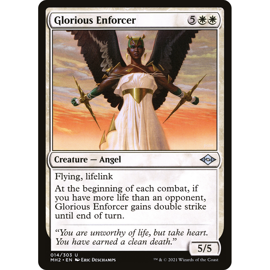 Glorious Enforcer (MH2-014) - Modern Horizons 2 Foil