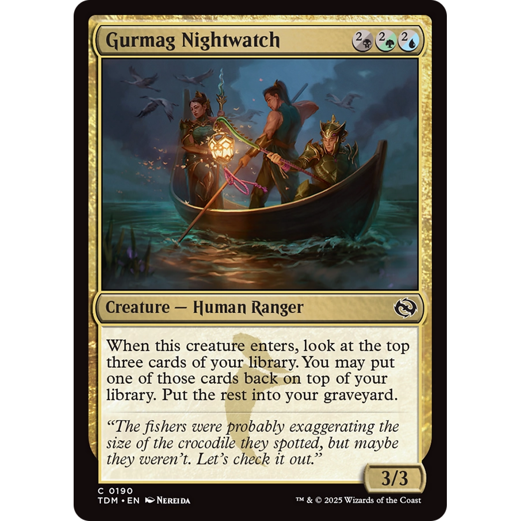 Gurmag Nightwatch (TDM-190) - Tarkir: Dragonstorm