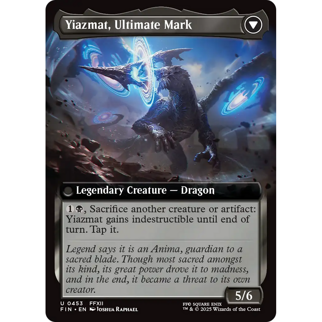 Sidequest: Hunt the Mark // Yiazmat, Ultimate Mark (FIN-453) - FINAL FANTASY: (enchantment, Extended Art)