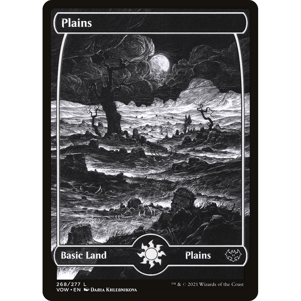 Plains (268) (VOW-268) - Innistrad: Crimson Vow: (Showcase) Foil