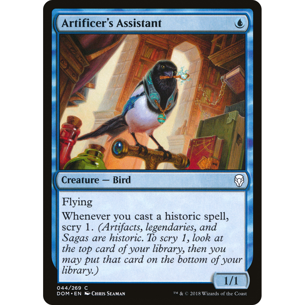 Artificer's Assistant (DOM-044) - Dominaria