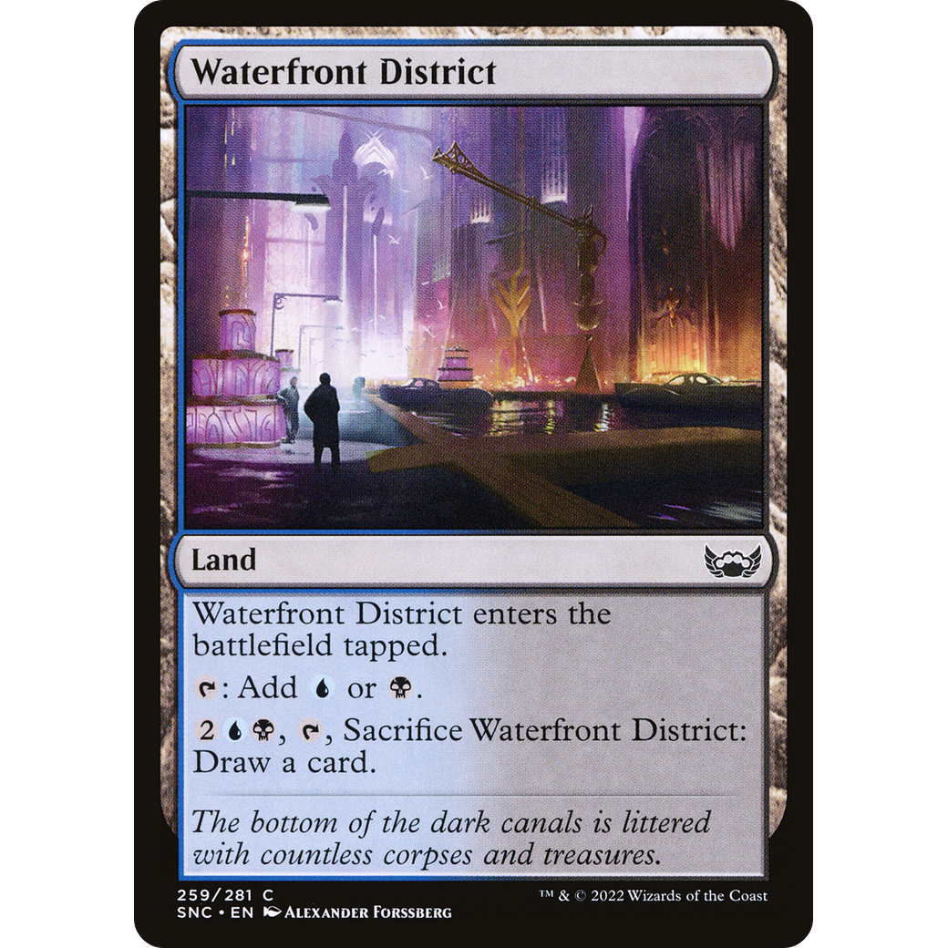 Waterfront District (SNC-259) - Streets of New Capenna Foil