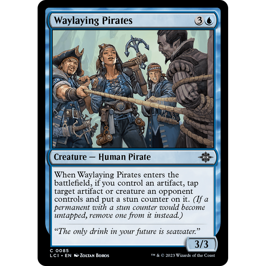 Waylaying Pirates (LCI-085) - The Lost Caverns of Ixalan Foil
