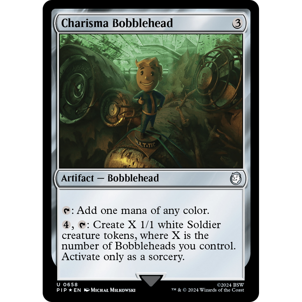 Charisma Bobblehead (PIP-658) - Fallout Foil