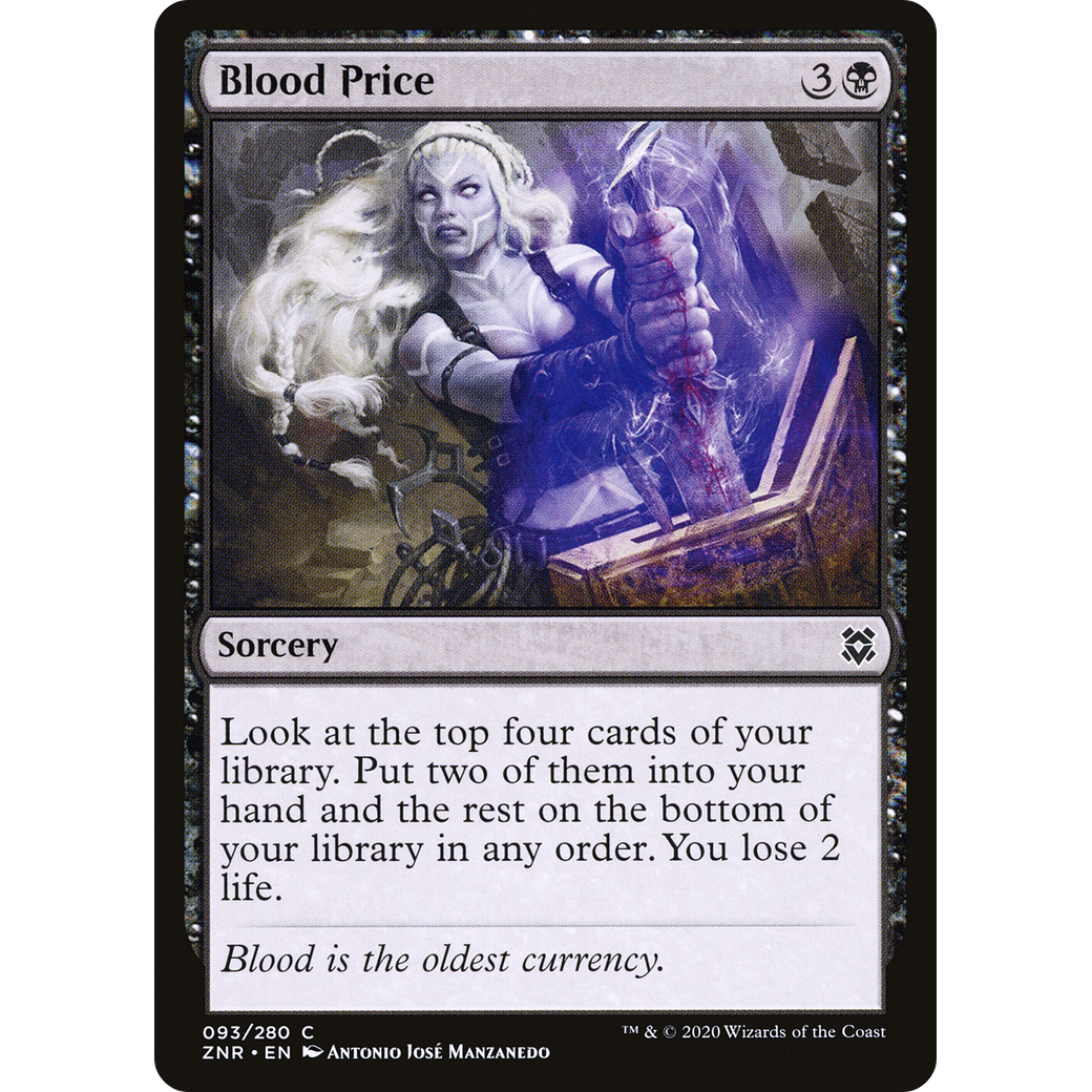 Blood Price (ZNR-093) - Zendikar Rising Foil
