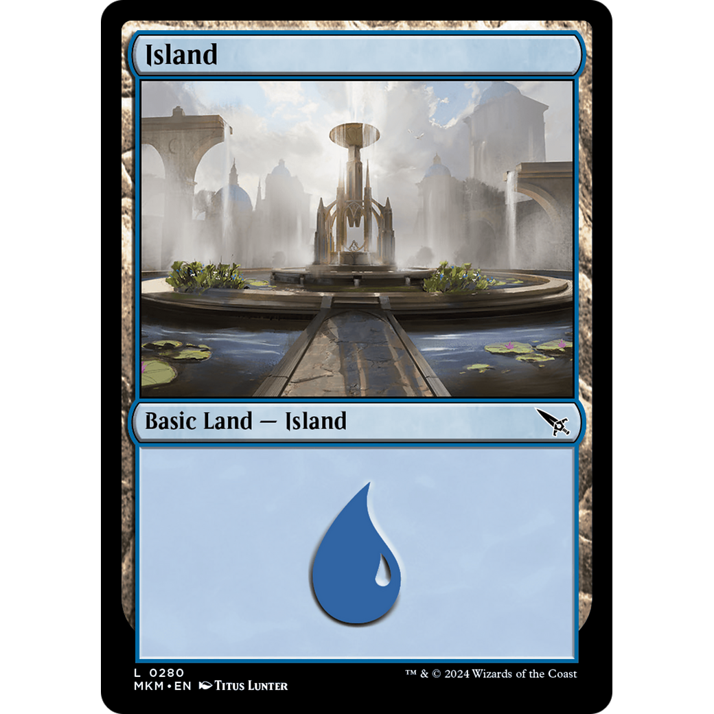 Island (MKM-280) - Murders at Karlov Manor Foil