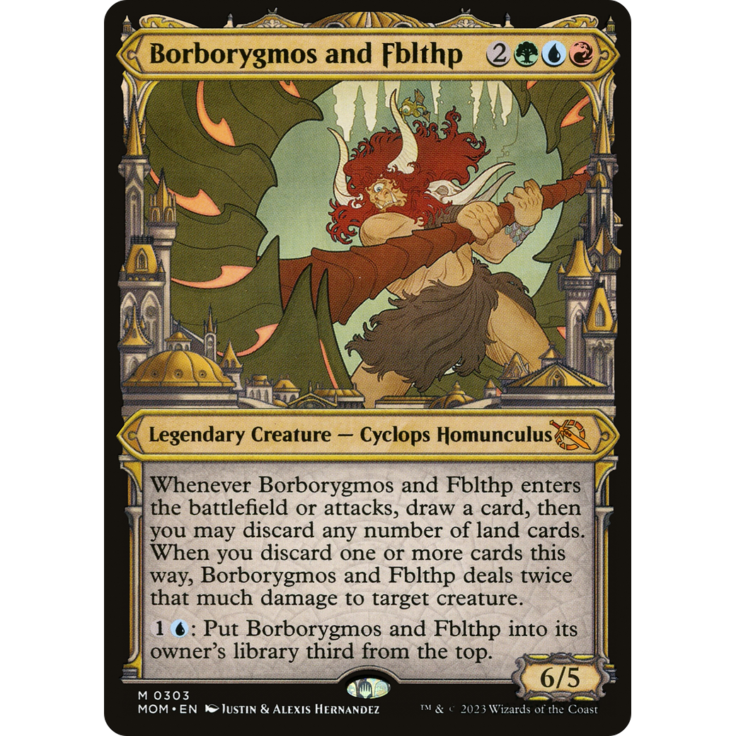 Borborygmos and Fblthp (MOM-303) - March of the Machine: (Showcase)