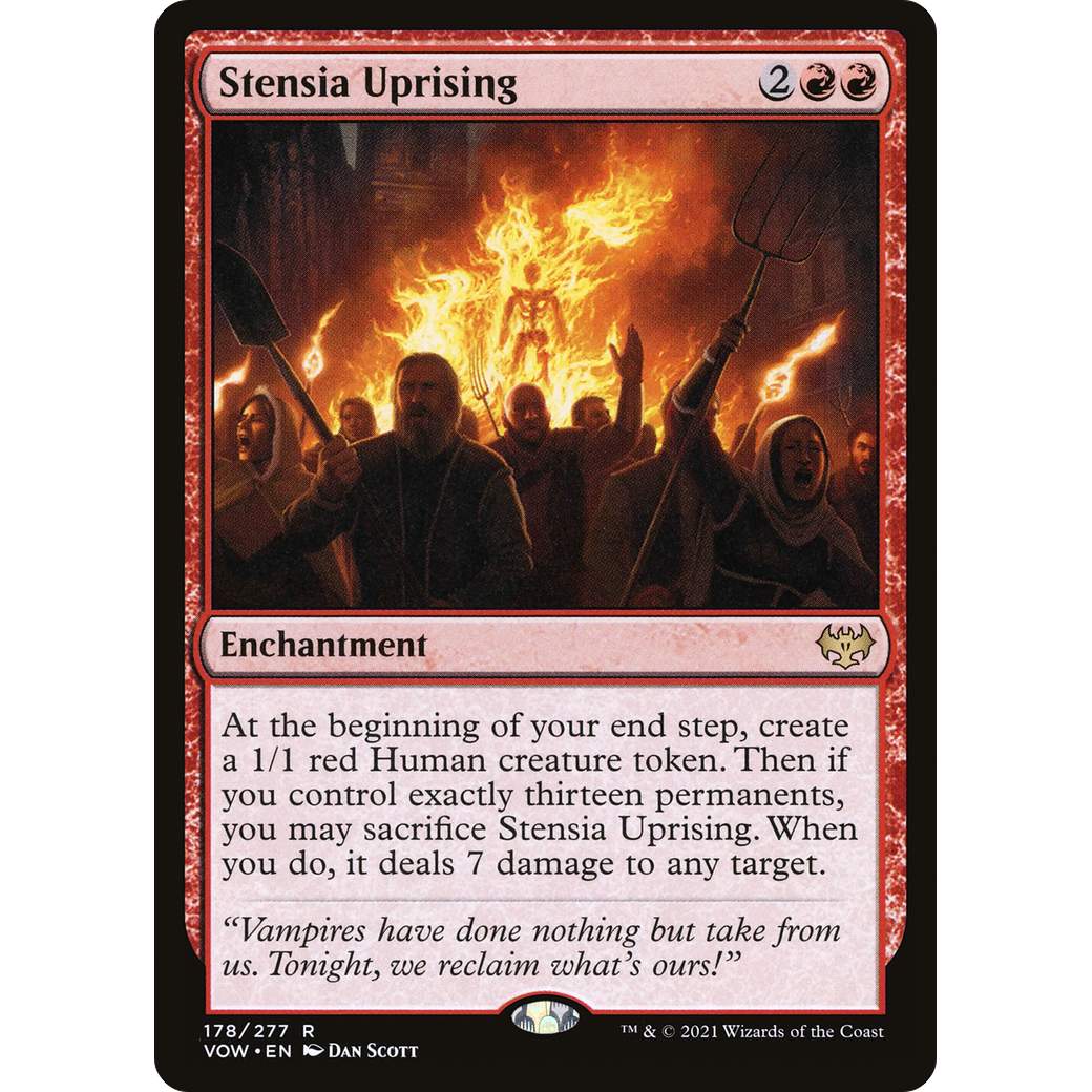 Stensia Uprising (VOW-178) - Innistrad: Crimson Vow