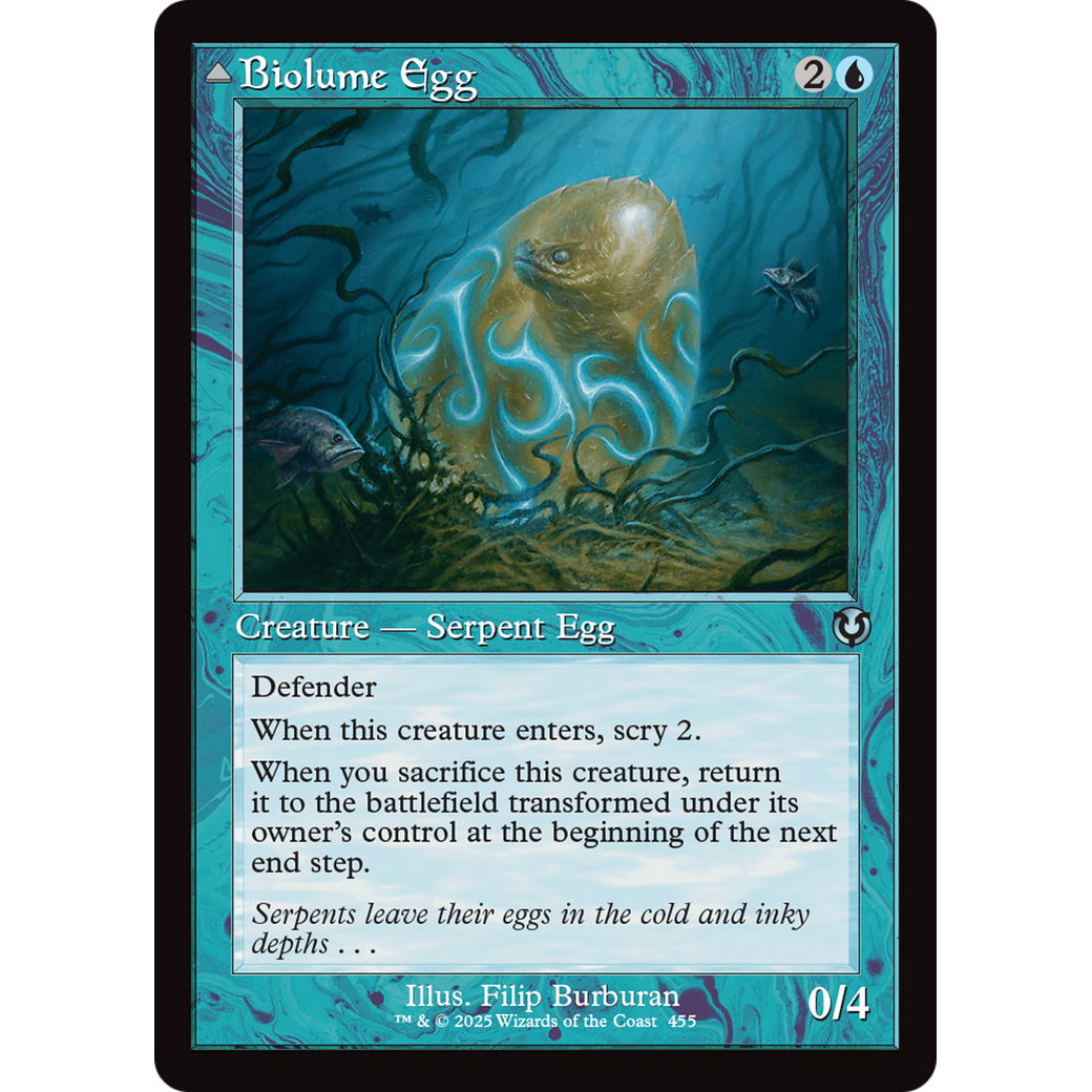 Biolume Egg // Biolume Serpent (INR-455) - Innistrad Remastered