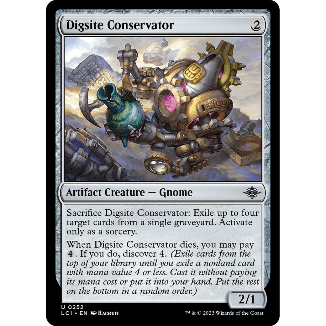 Digsite Conservator (LCI-252) - The Lost Caverns of Ixalan Foil