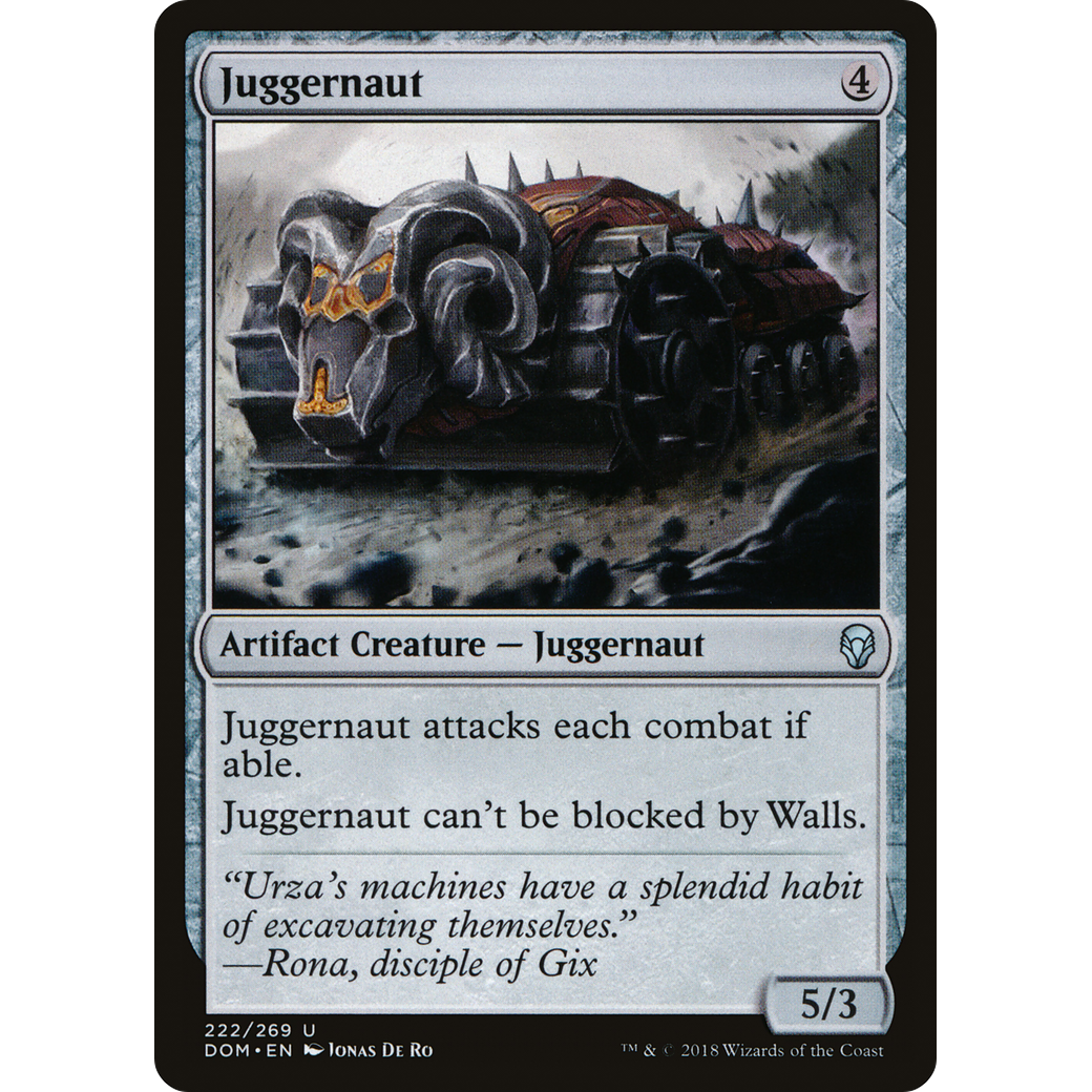 Juggernaut (DOM-222) - Dominaria Foil