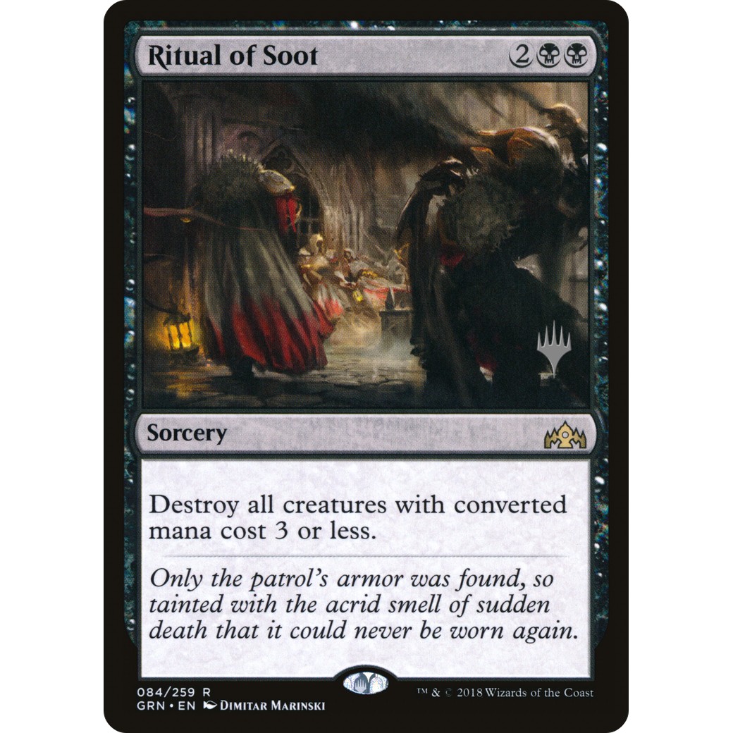 Ritual of Soot (PPTHB-084) - Guilds of Ravnica Promos Foil