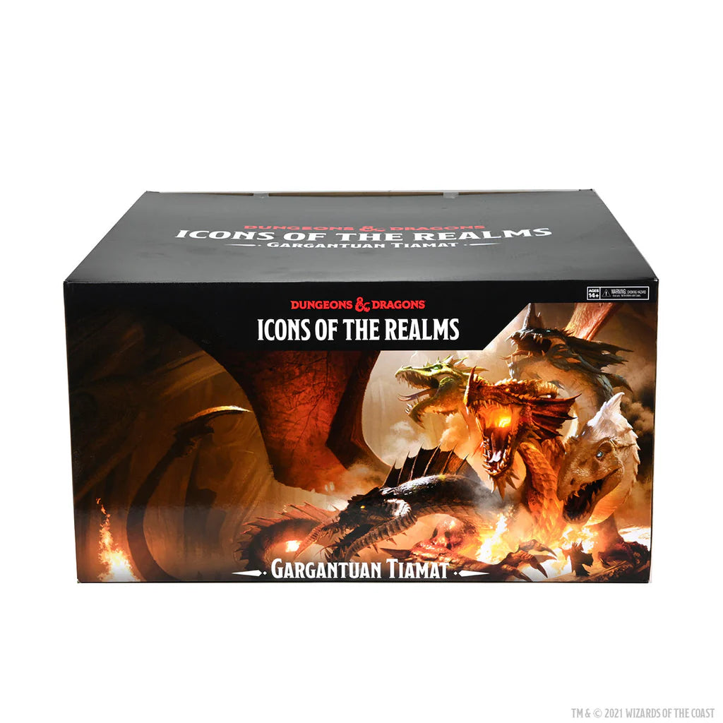 Icons of the Realms: Gargantuan Tiamat Painted Miniatures