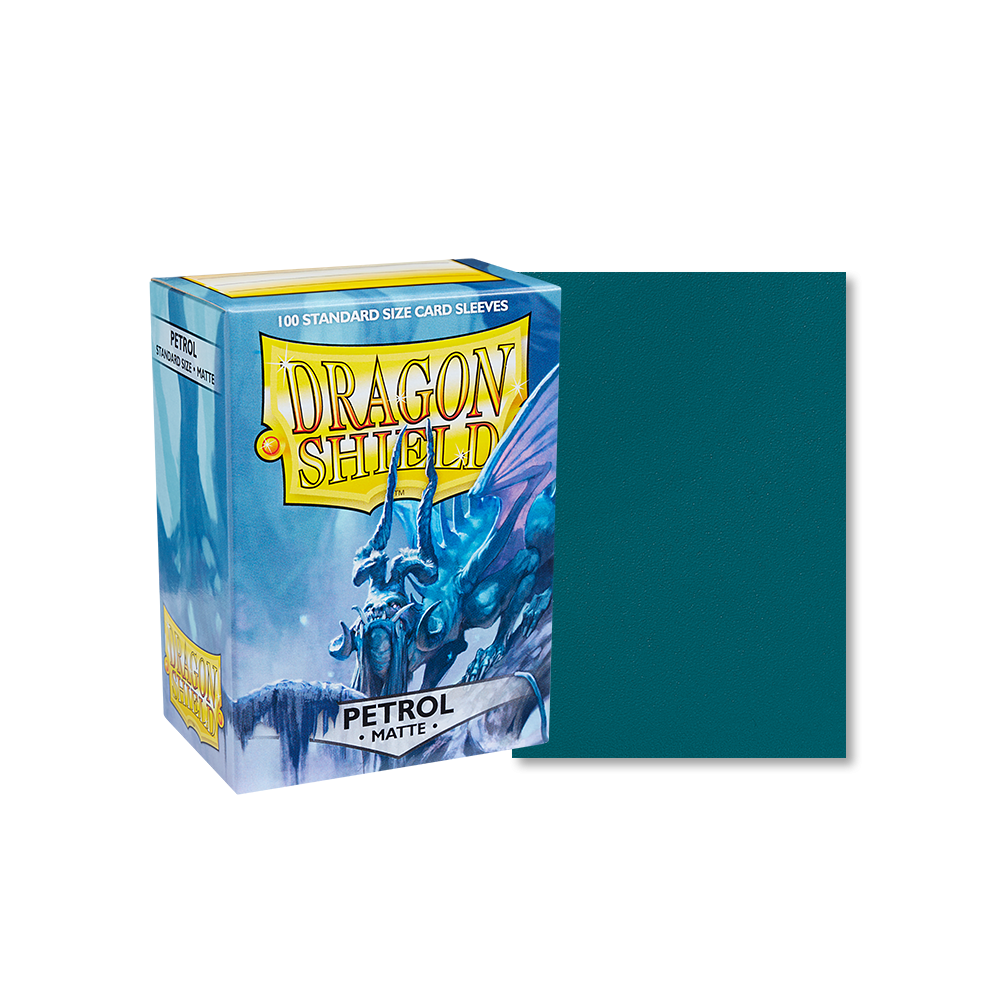 Dragon Shield: Petrol Matte Sleeves 100ct