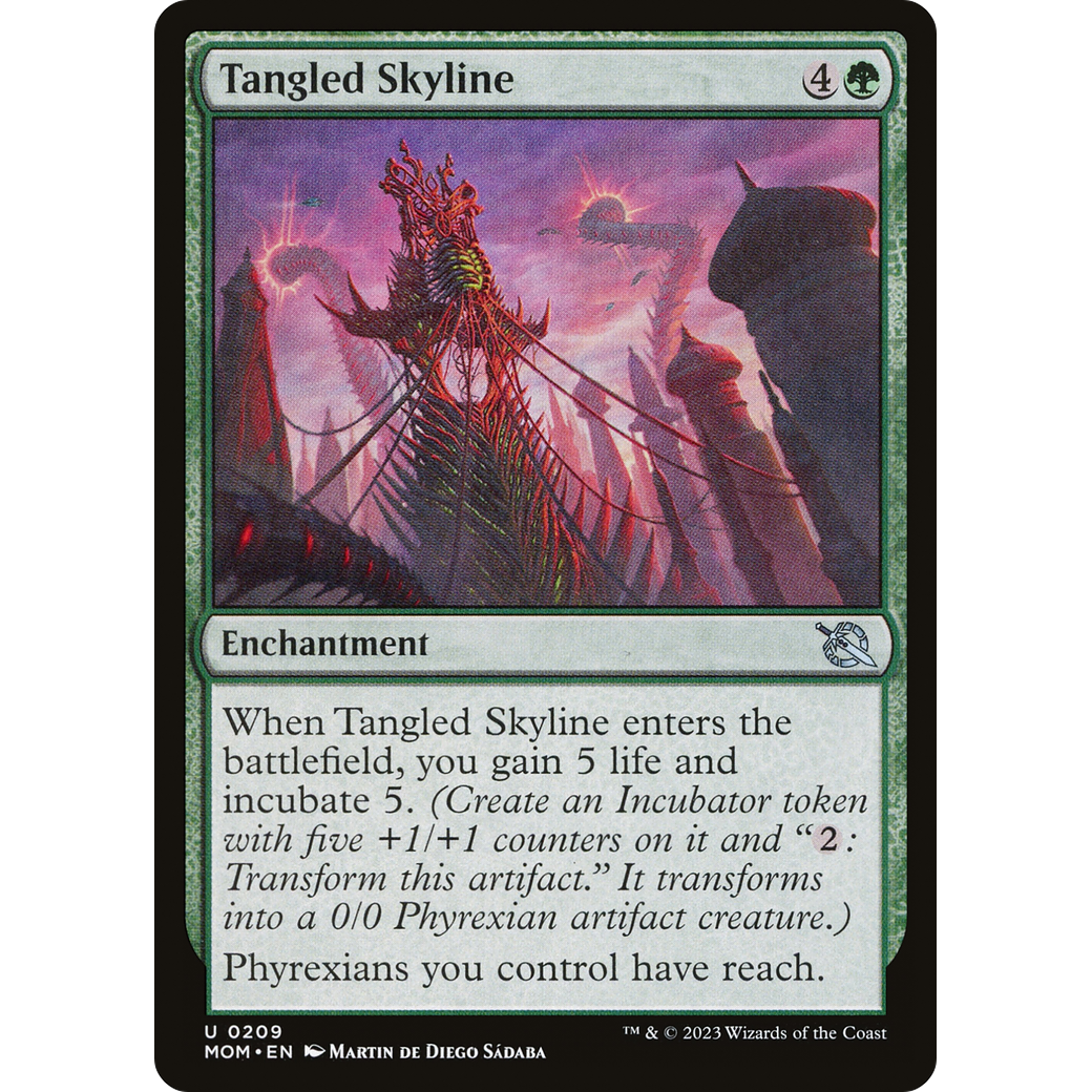 Tangled Skyline (MOM-209) - March of the Machine Foil