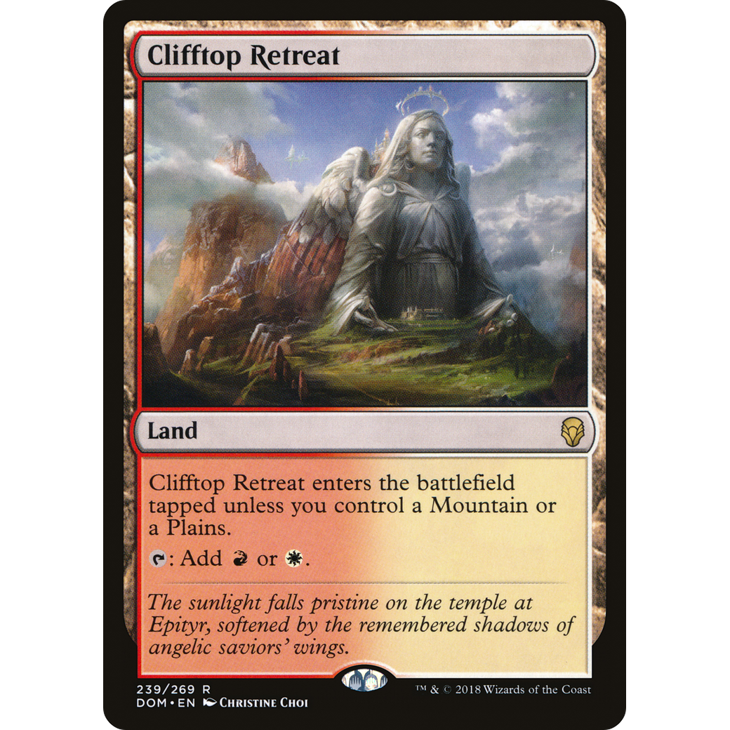 Clifftop Retreat (DOM-239) - Dominaria Foil