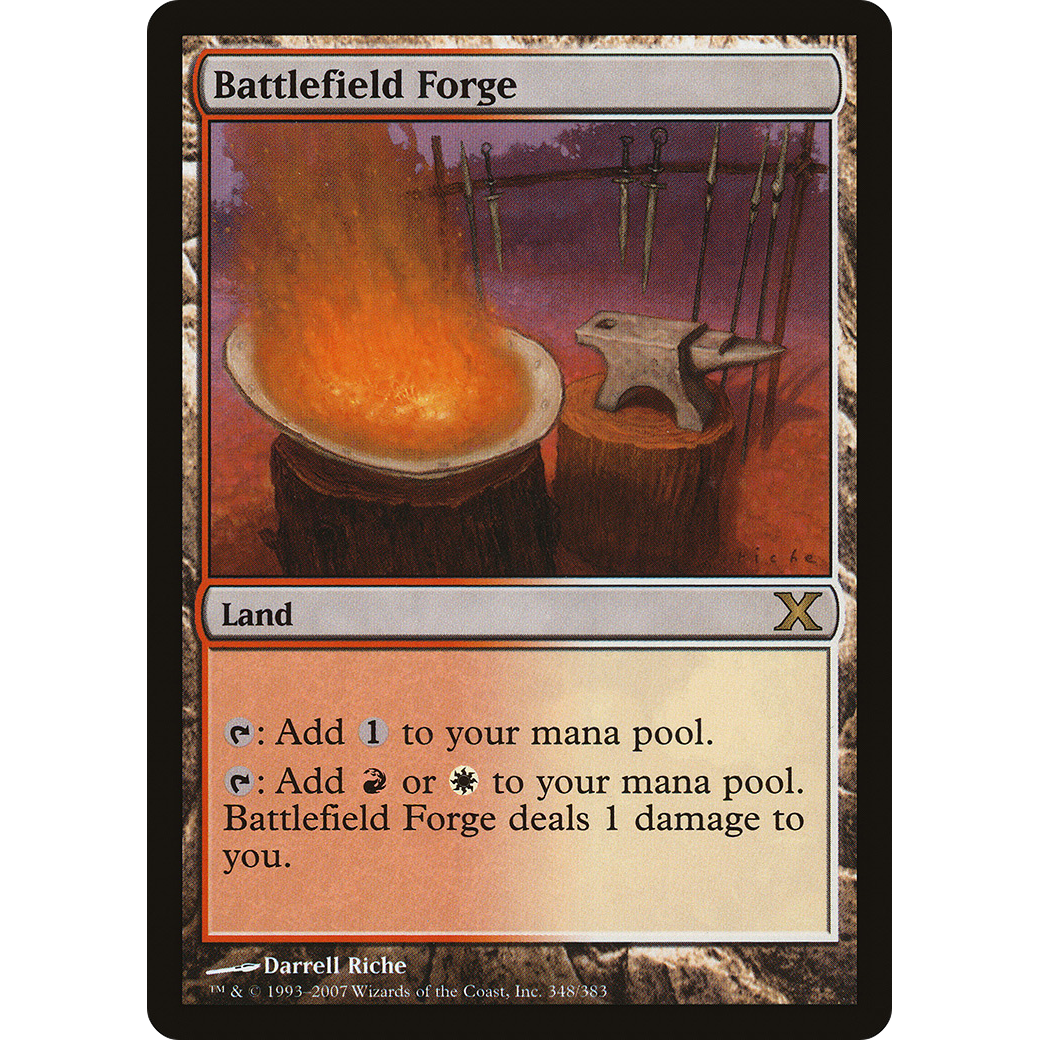 Battlefield Forge (10E-348) - Tenth Edition Foil