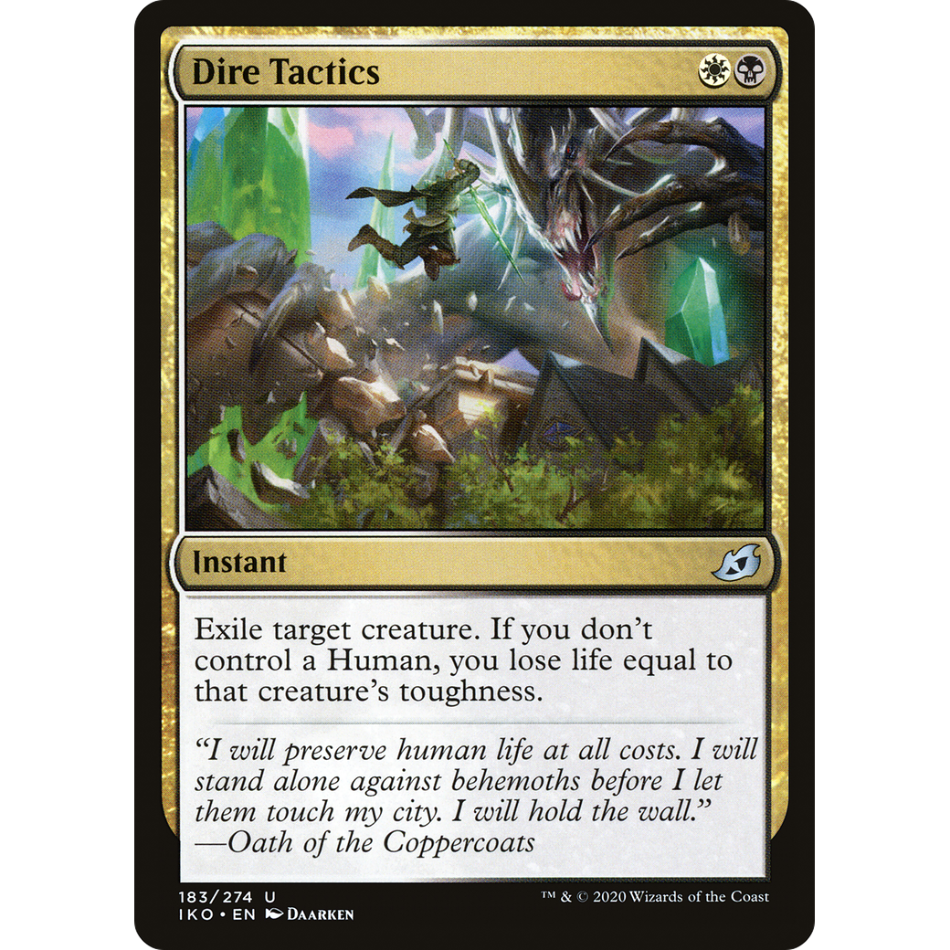 Dire Tactics (IKO-183) - Ikoria: Lair of Behemoths