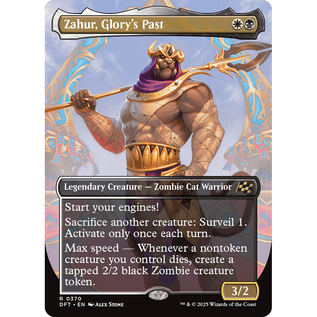 Zahur, Glory's Past (DFT-370) - Aetherdrift (Borderless)