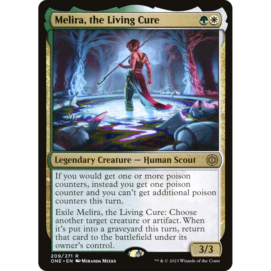 Melira, the Living Cure (ONE-209) - Phyrexia: All Will Be One
