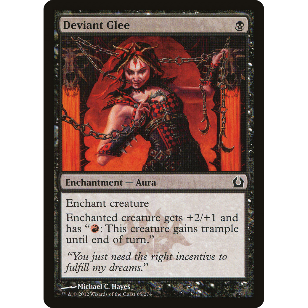 Deviant Glee (RTR-065) - Return to Ravnica