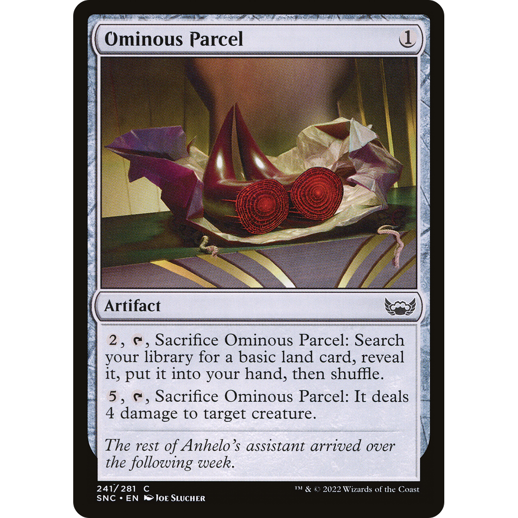 Ominous Parcel (SNC-241) - Streets of New Capenna Foil