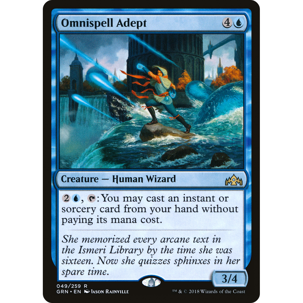 Omnispell Adept (GRN-049) - Guilds of Ravnica