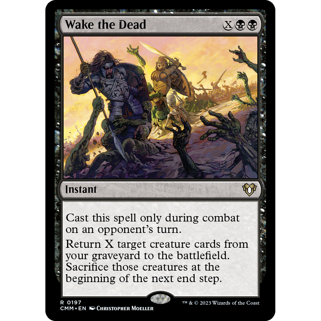 Wake the Dead (CMM-197) - Commander Masters