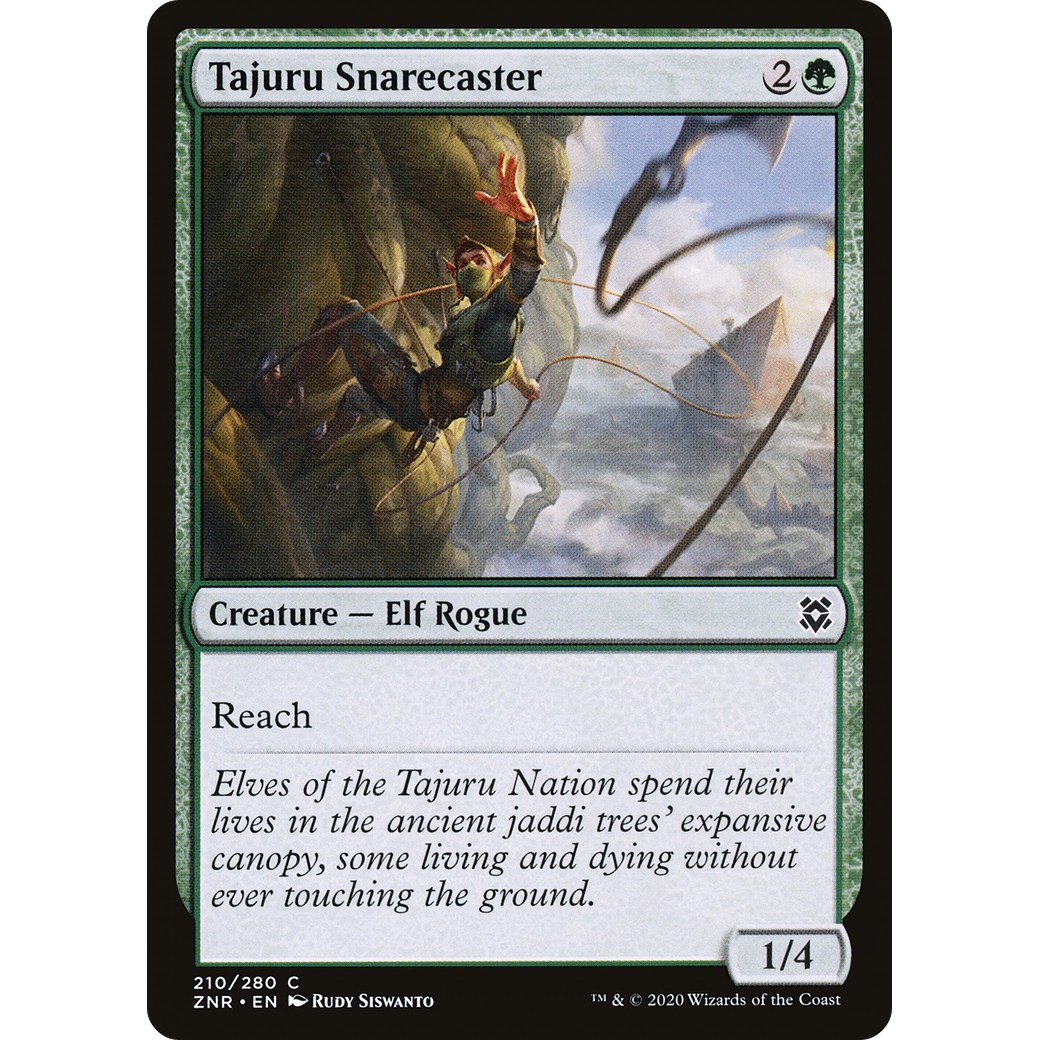 Tajuru Snarecaster (ZNR-210) - Zendikar Rising