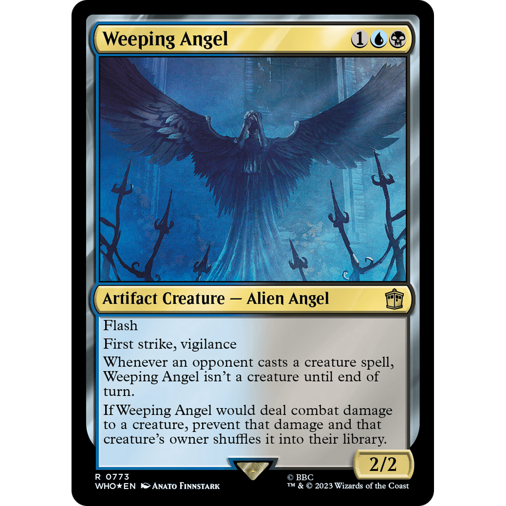 Weeping Angel (Surge Foil) (WHO-773) - Doctor Who Foil