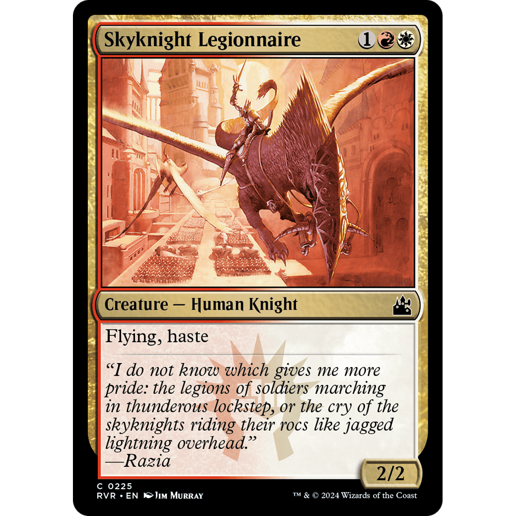 Skyknight Legionnaire (RVR-225) - Ravnica Remastered Foil