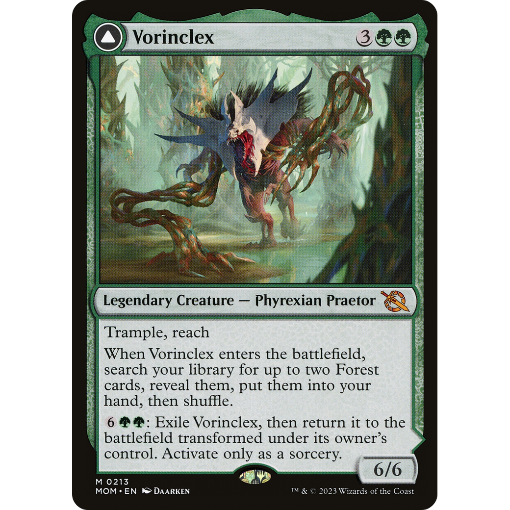Vorinclex // The Grand Evolution (MOM-213) - March of the Machine Foil