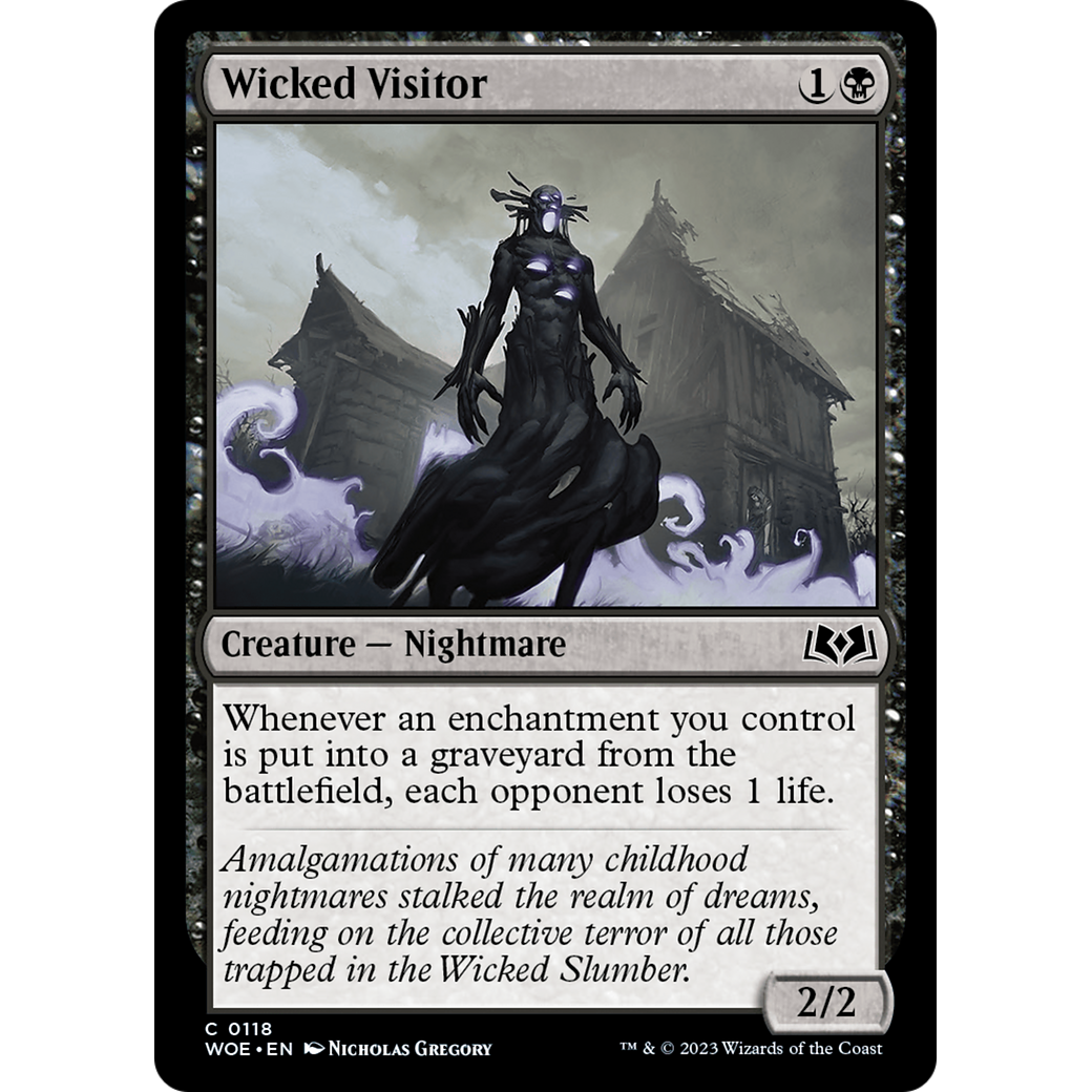 Wicked Visitor (WOE-118) - Wilds of Eldraine Foil